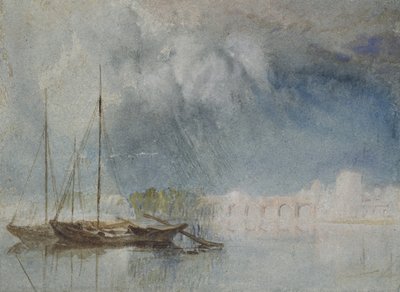 Nantes : Pont Pirmil, vers 1830 - Joseph Mallord William Turner